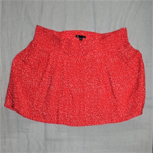 GAP Printed Mini-Skirt - Red Polka Dots - Picture 1 of 5